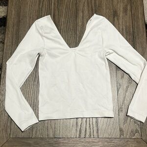 A New Day Long Sleeve Crop Top - Size S